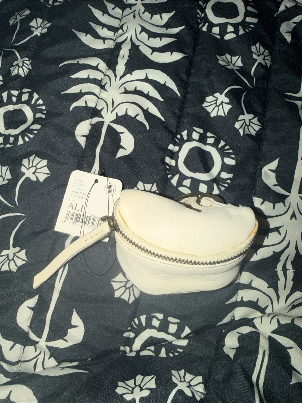 Free People Crème Walk About Wristlet